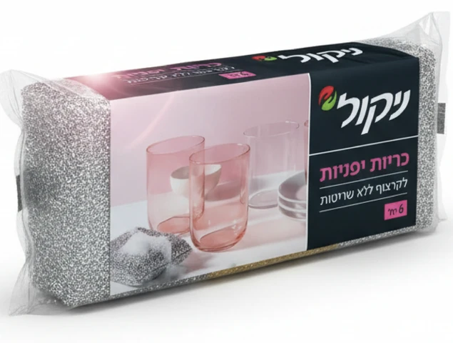 ניקול - כריות ניקוי יפניות 6 יח'