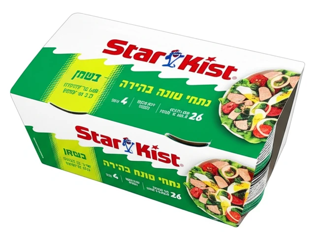 טונה סטארקיסט בשמן 4 יחידות של 160 גרם