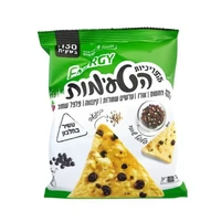 פריכיות משולשות פלפל שחור 30 גרם אנרג'י