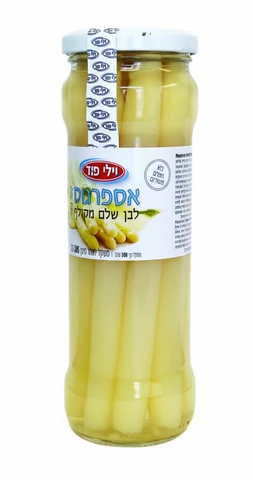 אספרגוס שלם מקולף בצנצנת 330 גרם