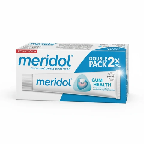 משחת שיניים מרידול בי טיוב מארז 2*75 מ"ל