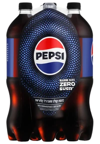 שישיית פפסי מקס ZERO פקק 1.5 ל'