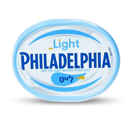 גבינת שמנת פילדלפיה לייט 13% 150 גרם