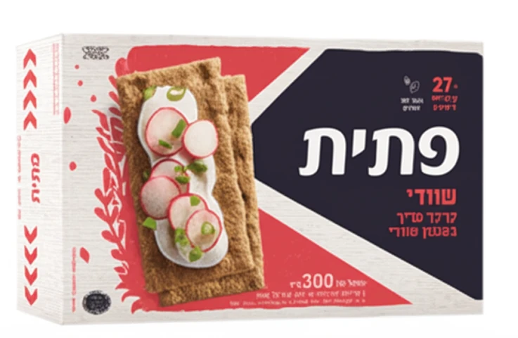 קרקר פתית שוודי תלמה בד"צ 300 גרם