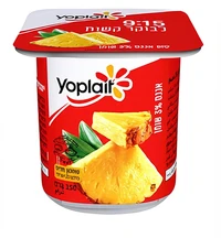 יופלה יוגורט אננס קוקוס 3% שומן 150 גרם