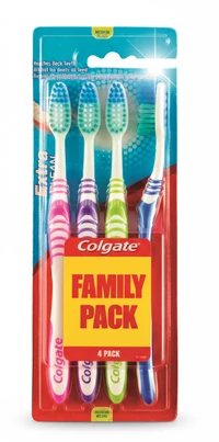 קולגייט מברשת שיניים אקסטרה קלין רביעייה