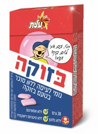 מסטיק בזוקה קלאסי ללא סוכר 28 גרם