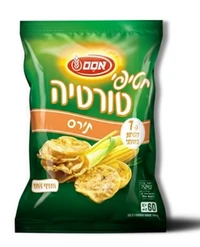 חטיפי טורטיה תירס פריכונים 60 גרם אוסם