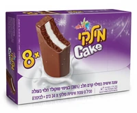 מילקי קייק מארז שמיניה עוגה במילוי קרם חלב 272 גרם