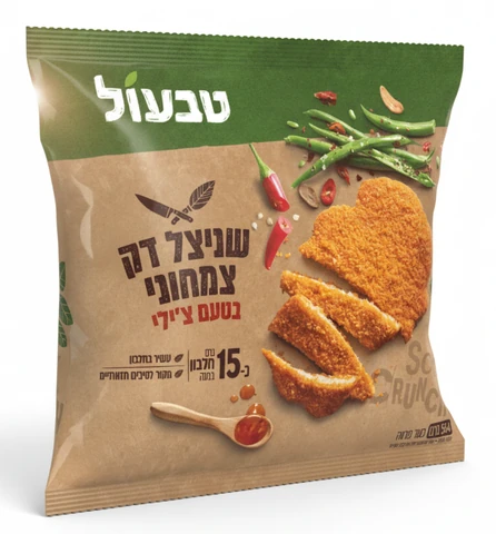 טבעול שניצל דק בטעם צ'ילי חריף 564 גרם