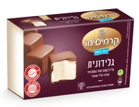 קרמיסימו גלידונית וניל בציפוי שוקולד קרטון 60 יח'