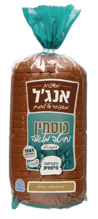 לחם כוסמין וחיטה מלאה 750 גרם