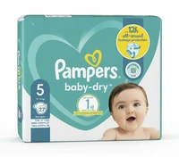 פמפרס בייבי דריי מידה 5, 27 יחידות