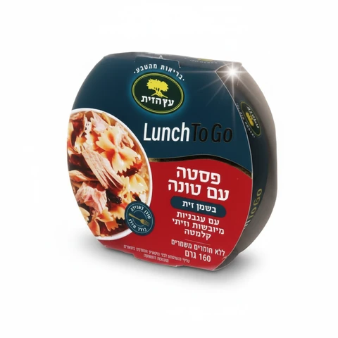 ארוחה פסטה עם טונה בשמן זית 160 גרם