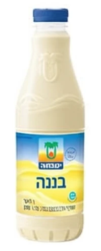משקה חלב בננה 1 ליטר יטבתה