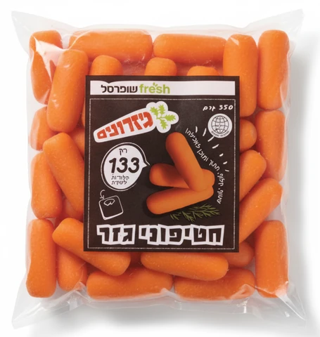 חטיפוני גזר 350 גרם