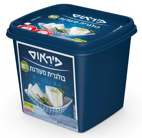 גבינה בולגרית מעודנת 16% פיראו 250 גרם