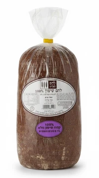 לחם שיפון 100% פרוס לחם הארץ 750 גרם