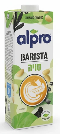 אלפרו בריסטה משקה סויה טבעי 1 ליטר