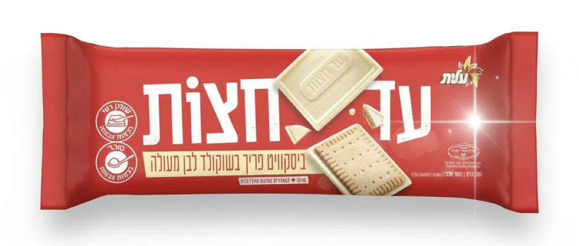 עלית - עד חצות שוקולד לבן 200 גרם