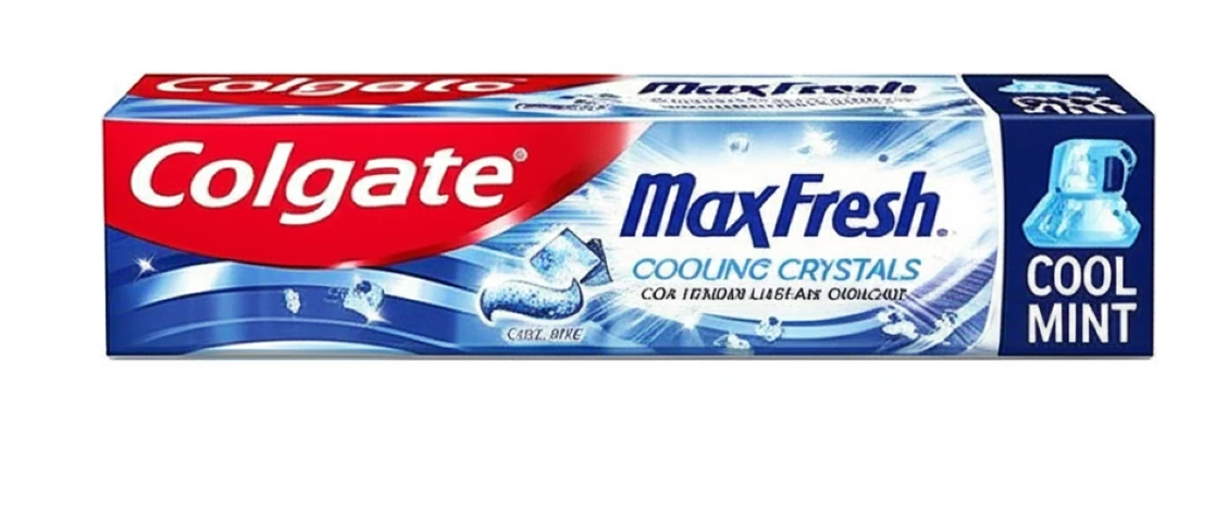 קולגייט מקס פרש כחול משחת שיניים עם קריסטלים מרעננים 125 מ"ל