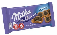 שוקולד חלב מילקה אוראו סנדוויץ' 92 גרם