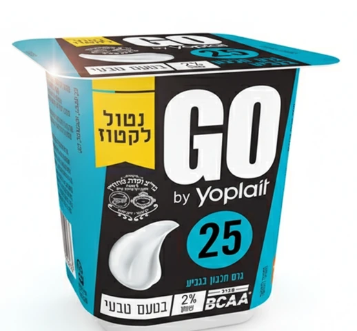 יוגורט גו טבעי נטול לקטוז 200 גרם