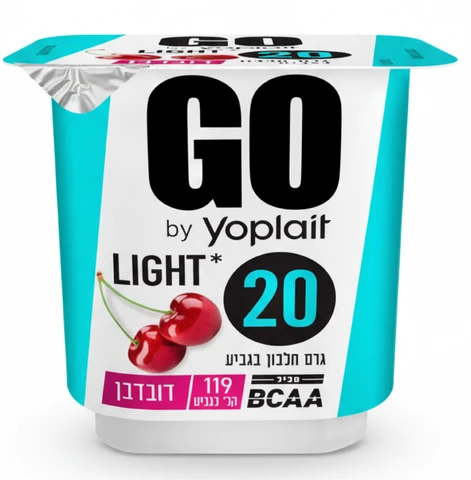 יופלה GO דובדבן 0.7% 200 ג'