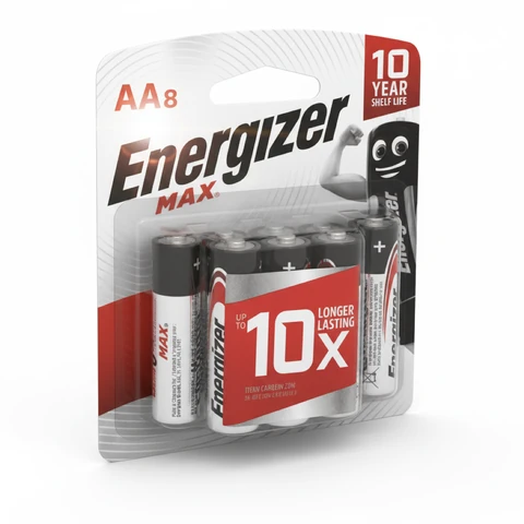 סוללות אנרג'ייזר שמיניה AA