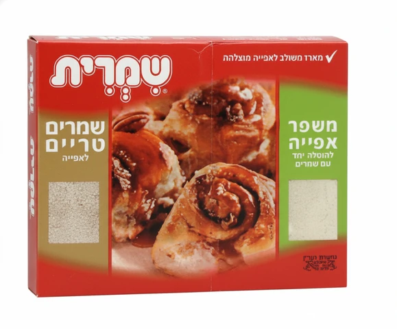 שמרים טריים ומשפר אפיה שמרית + משפר אפיה ביתית 100 גרם