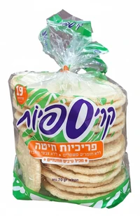 קריספיות פריכיות חיטה בטעם טבעי 70 גרם