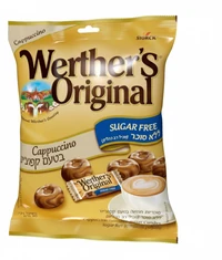 וורטרס אורגינל - סוכריות קפוצ'ינו ללא סוכר 80 גרם