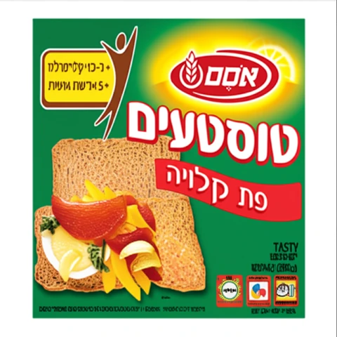 אסם - טוסטעים פת קלוי 100 גרם