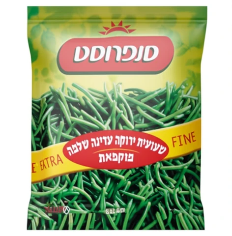 שעועית ירוקה עדינה קפואה 600 גרם סנפרוסט