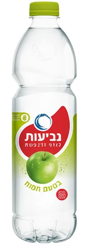 נביעות מים בטעם תפוח 1.5 ליטר פיקדון