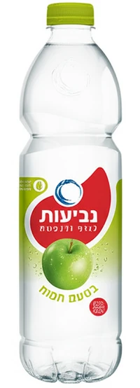 נביעות מים בטעם תפוח 1.5 ליטר פיקדון