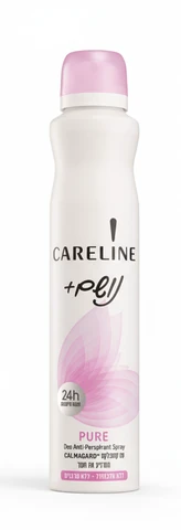 קרליין דאודורנט תרסיס נושם פיור ורוד לאישה 200 מ"ל