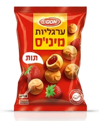 אסם ערגליות מיניס תות 300 גרם (3 יחידות)