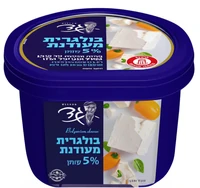 גבינה בולגרית מעודנת קוביות קטנות 5% 200 גרם