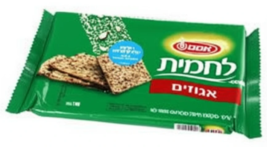 לחמית אגוזים אסם 160 גרם