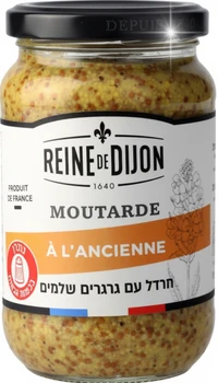 חרדל דיז'ון צרפתי עם גרגירים שלמים 350 גרם