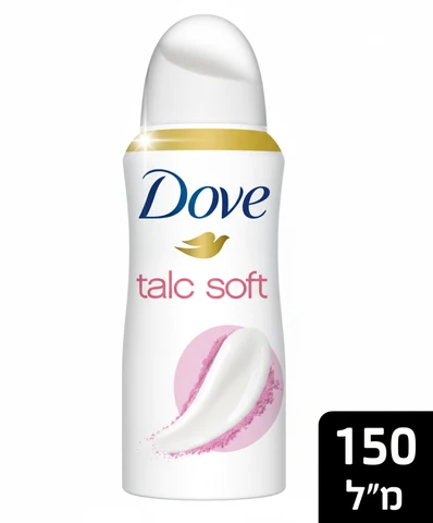 דאב דאודורנט ספריי לאישה טלק סופט 150 מ"ל