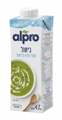 אלפרו שמנת צמחית לבישול לייט 250 מ"ל