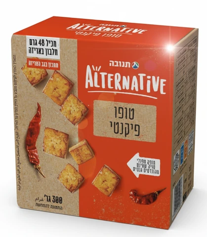 תנובה טופו פיקנטי אפוי אלטרנטיב 300 גרם בד"צ