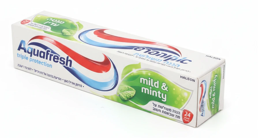 אקווה פרש משחת שיניים מנטה עדין 100 מ"ל