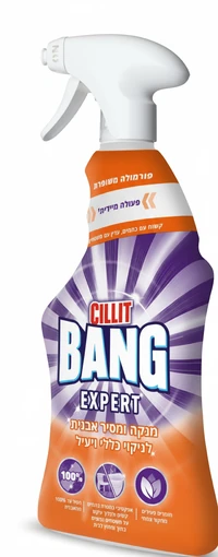 סיליט באנג ספריי רב שימושי לניקוי והסרת אבנית כתום 750 מ"ל