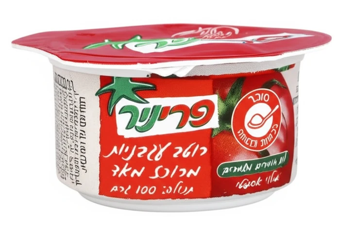 רסק עגבניות מרוכז פרי ניר 22% 100 גרם