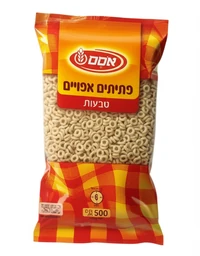 פתיתים אפויים טבעות אסם 500 גרם