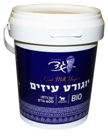 גד יוגורט עיזים 5% שומן בבדלי 600 גרם