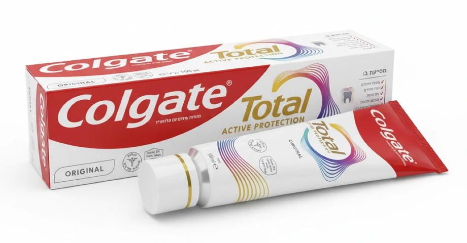 משחת שיניים קולגייט טוטאל אוריג'ינל 100 מ"ל